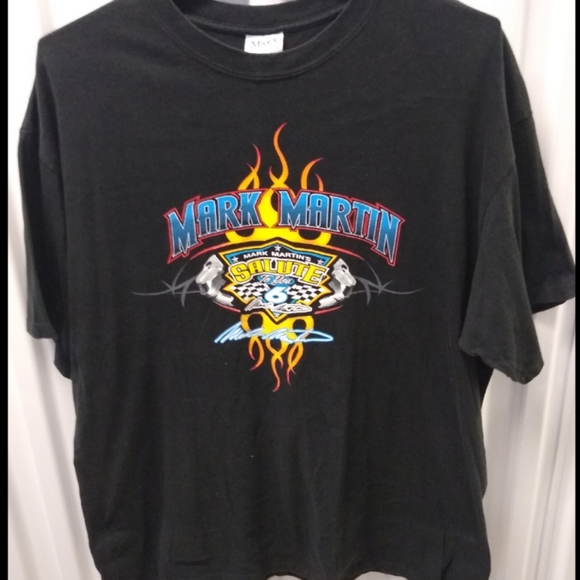 Mark Martin #6 Nascar Roush Racing Graphic T-Shirt - Picture 2 of 5